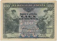 Španělsko, 100 Pesetas 1906, P.59a