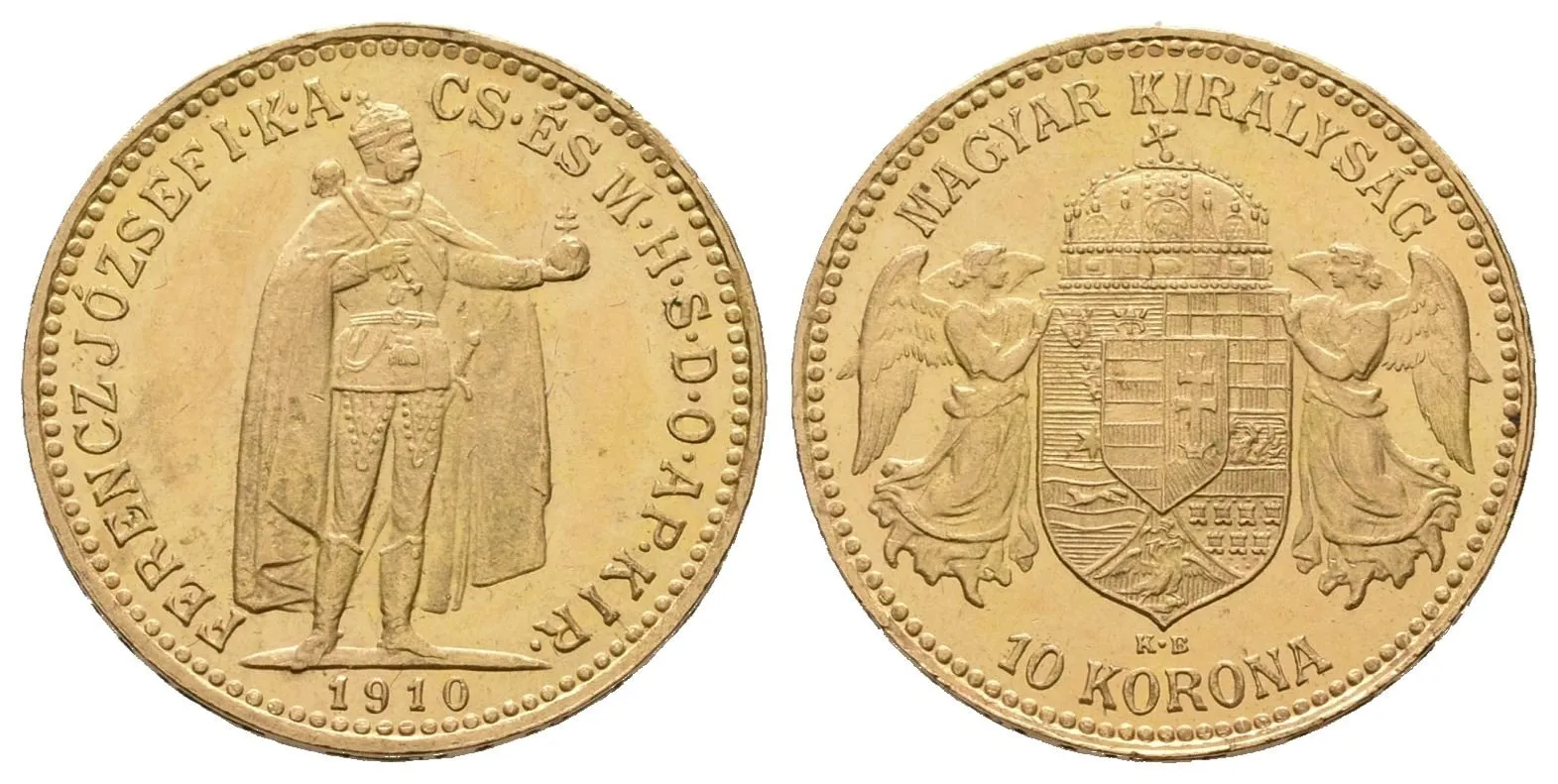 10 Koruna 1910 KB