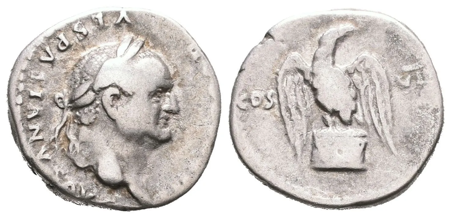 Vespasian, denár, Řím, RIC 96