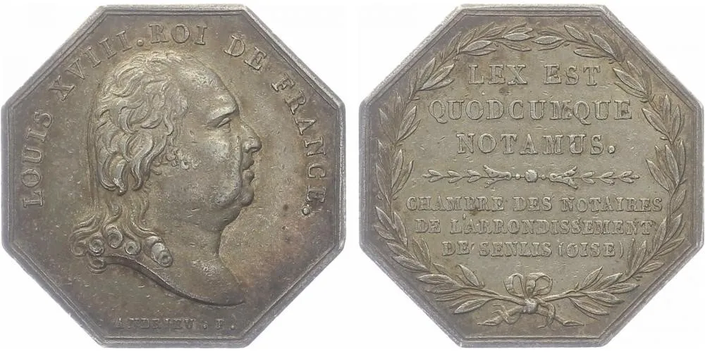 Francie, Louis XVIII., 1814/1815 - 1824 — 1