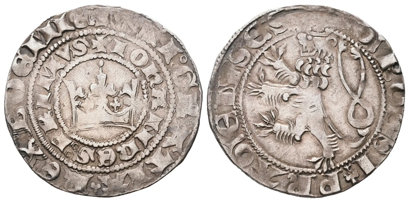 Jan Lucemburský, Pražský groš, Castelin 36