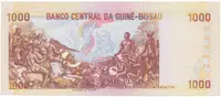 Guinea - Bissau, 1000 Pesos 1993, P.13b - fotografie 2