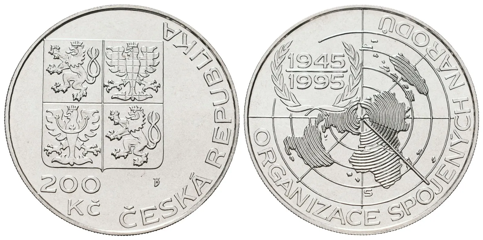 200 Kč 1995 - OSN