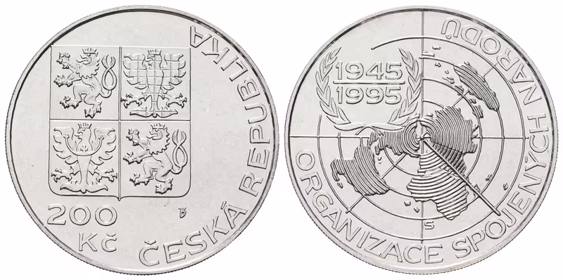 200 Kč 1995 - OSN
