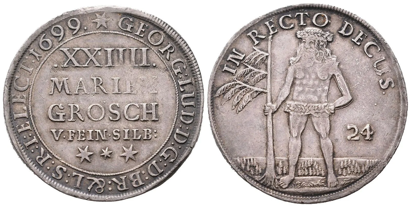Braunschweig - Lüneburg - Calenberg - Hannover, George Ludwig, 1698 - 1727 — 1
