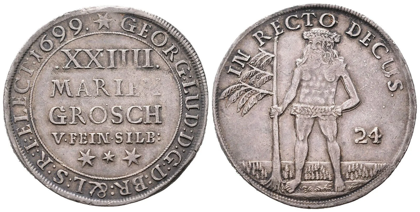Braunschweig - Lüneburg - Calenberg - Hannover, George Ludwig, 1698 - 1727 — 1