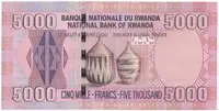 Rwanda, 5000 Francs 2009, P.37a - fotografie 2