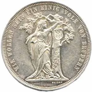 Rakouská a spolková měna, 1857 - 1892 — 1