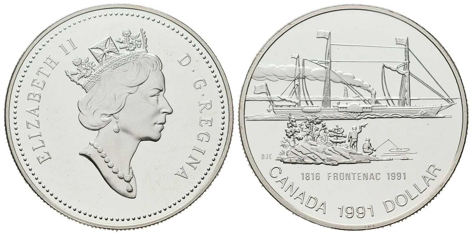 Kanada, Dollar 1991 - Frontenac