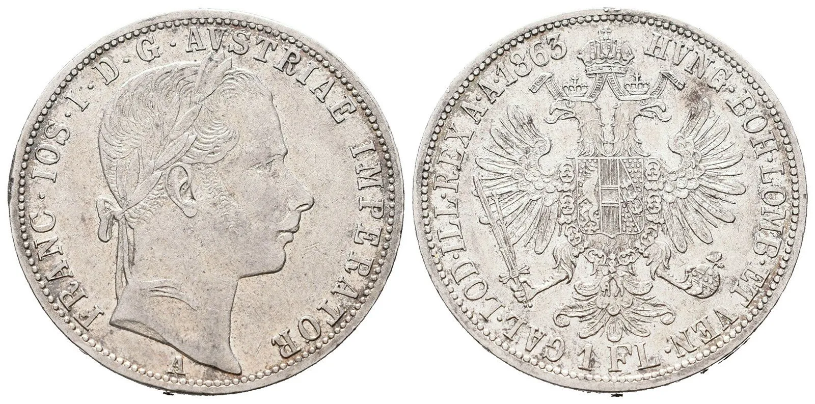 Rakouská a spolková měna, 1857 - 1892 — 1