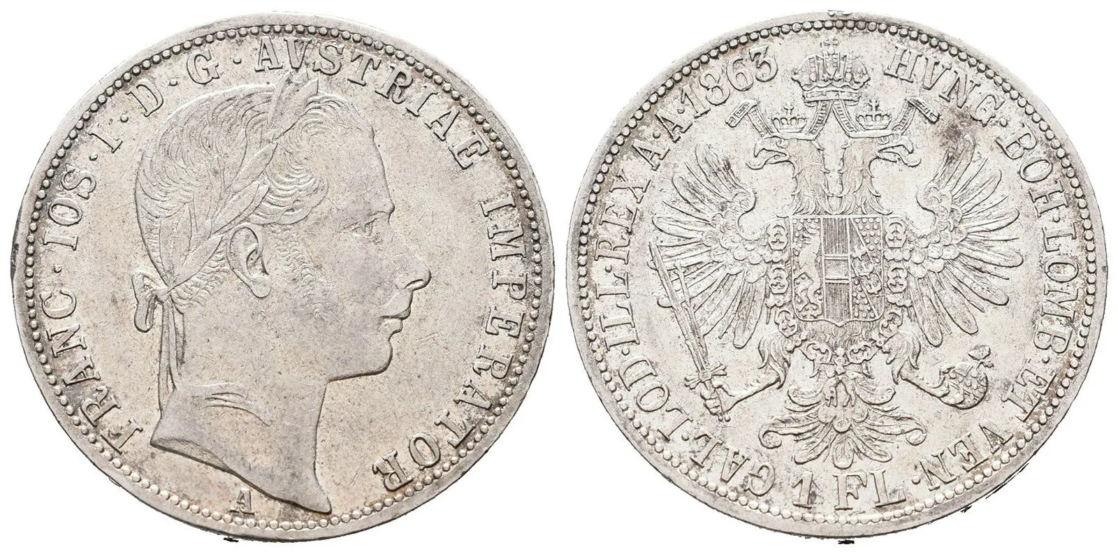 Rakouská a spolková měna, 1857 - 1892 — 1
