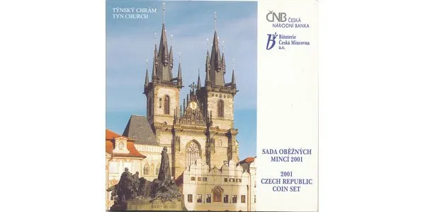 Ročníková sada mincí 2001