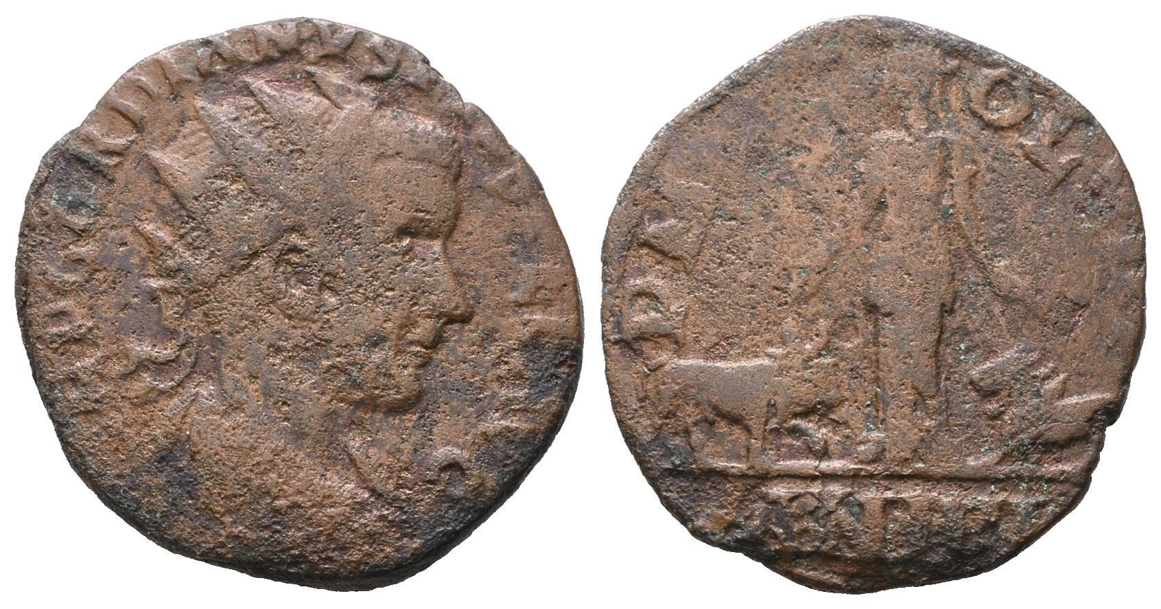 Gordian III., provinciální AE, Viminacum, Varbanov 119