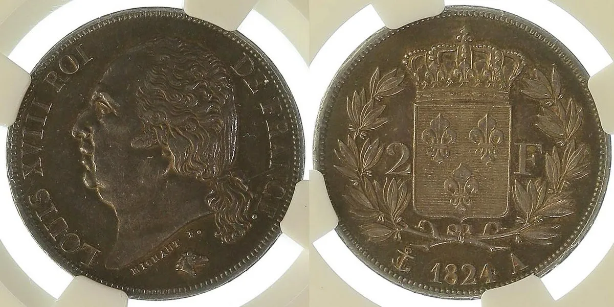 Francie, Louis XVIII., 1815 - 1824 — 1
