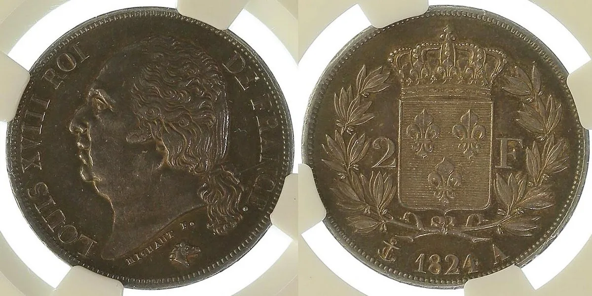 Francie, Louis XVIII., 1815 - 1824 — 1