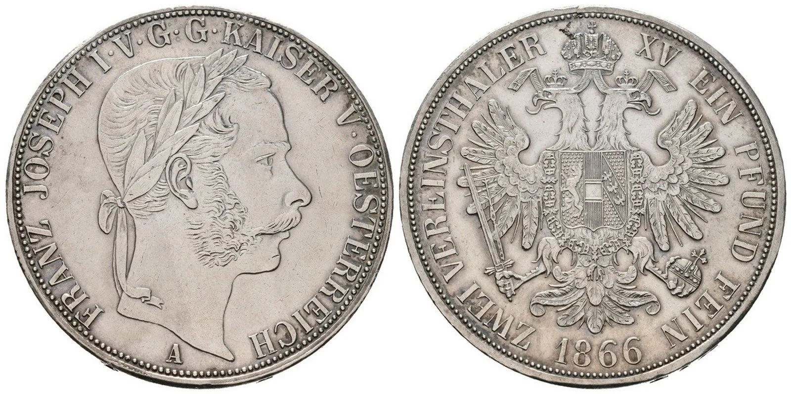 Rakouská a spolková měna, 1857 - 1892 — 1