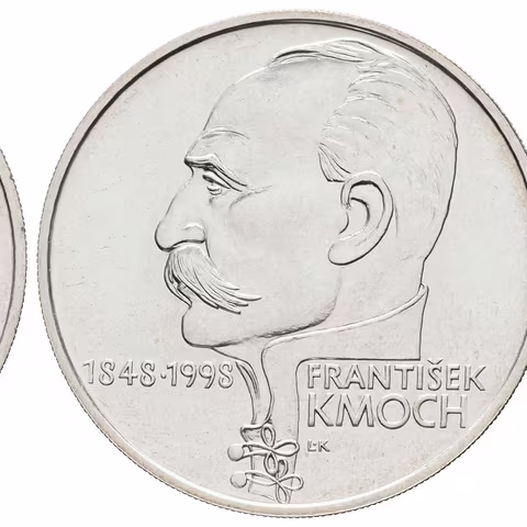 200 Kč 1998 - František Kmoch, kapsle, certifikát