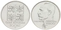 200 Kč 1998 - František Kmoch, kapsle, certifikát — 1
