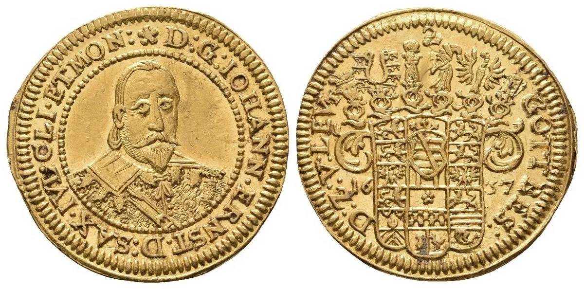 Sasko - Coburg - Eisenach, Johann Ernst, 1633 - 1638 — 1
