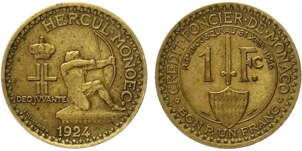 Monako, Louis II., 1922 - 1949 — 1