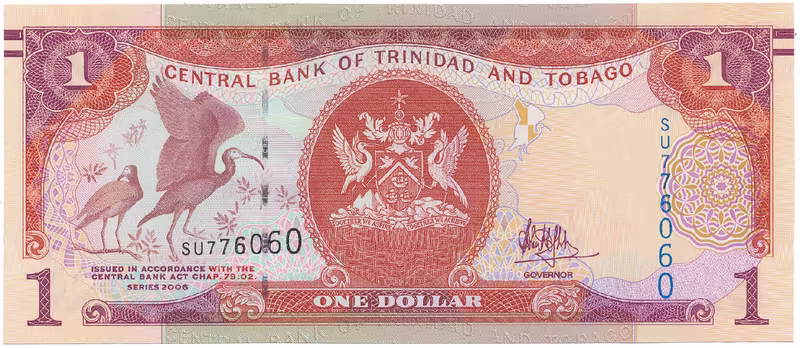 Trinidad a Tobago, 1 Dollar 2006, P.46A
