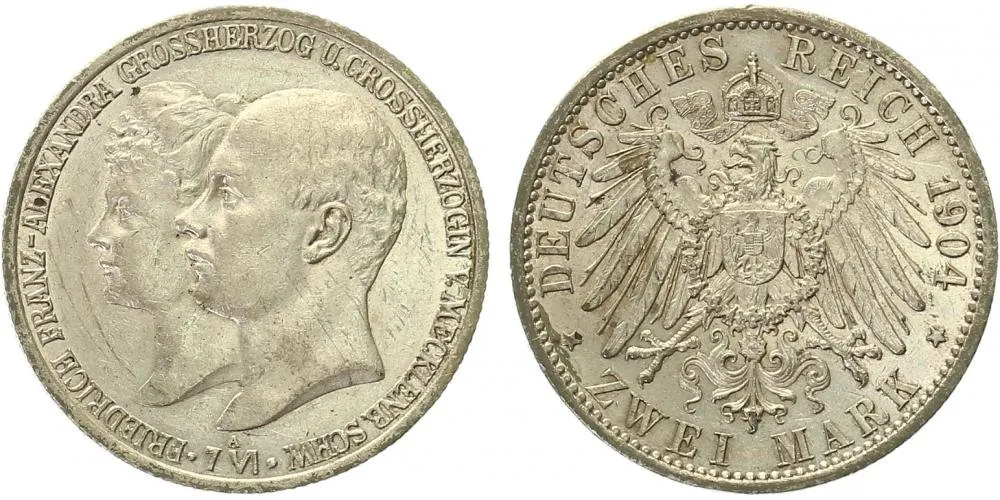 Mecklenburg - Schwerin, Friedrich Franz IV., 1901 - 1918 — 1