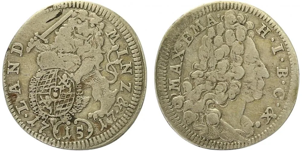 Bavorsko, Maximilian II. Emanuel, 1679 - 1726 — 1