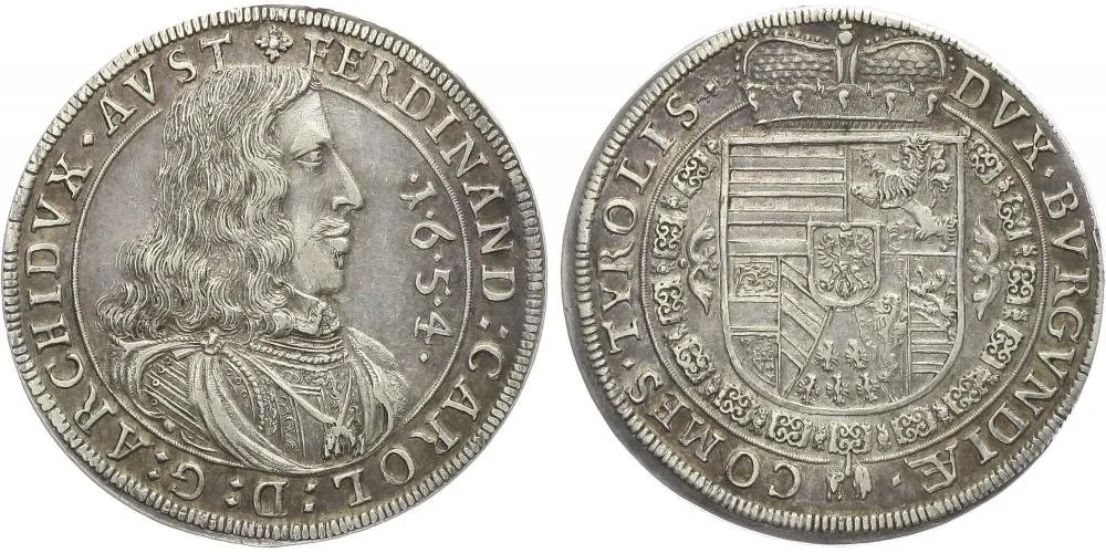 Arcivévoda Ferdinand Karel, 1632 - 1662 — 1