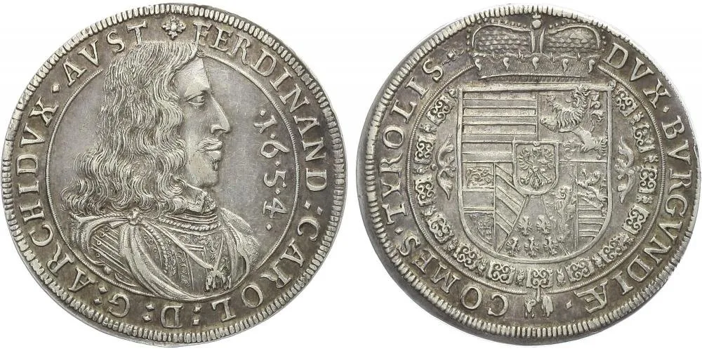 Arcivévoda Ferdinand Karel, 1632 - 1662 — 1