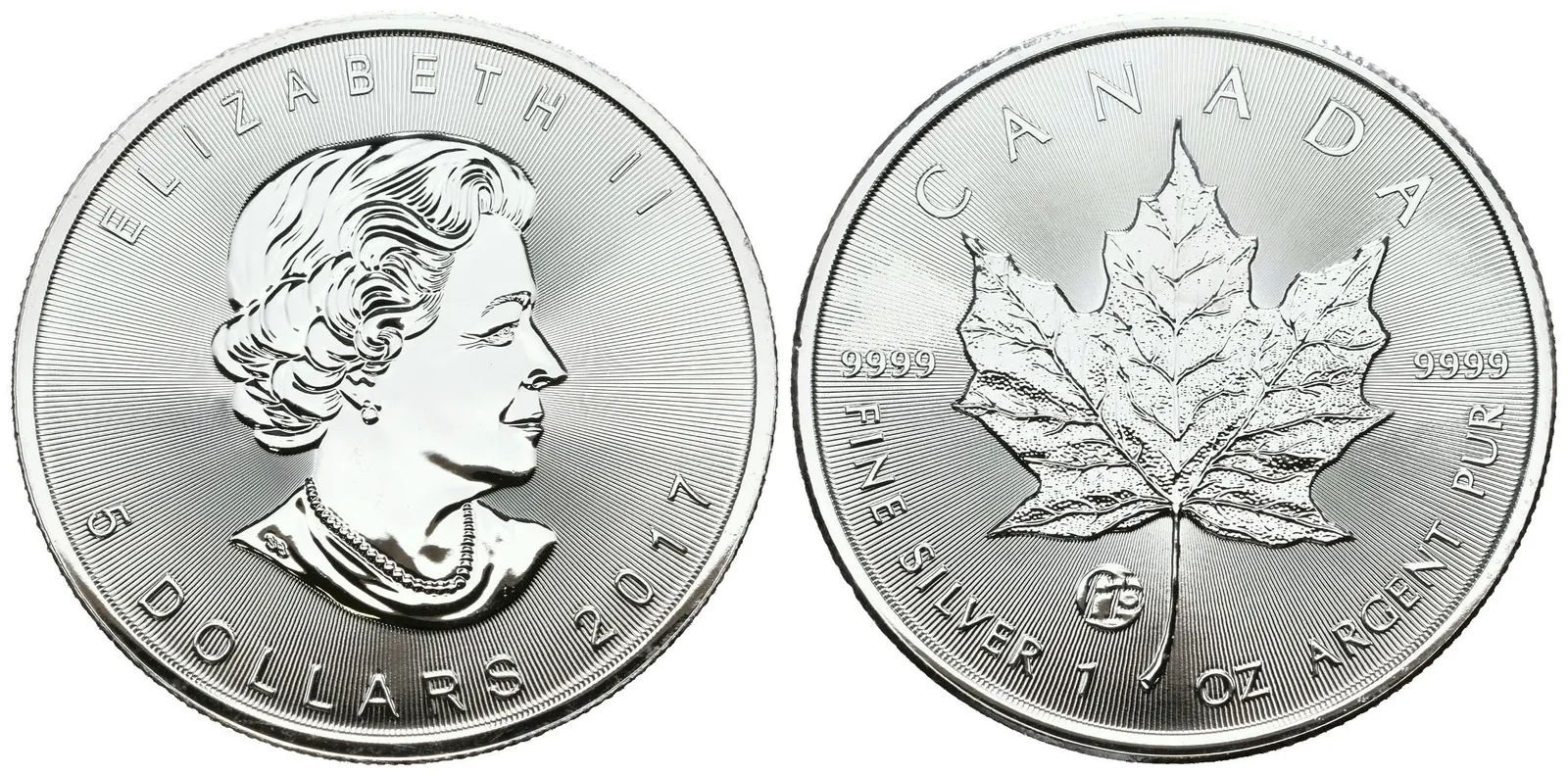 Kanada, 5 Dollars 2017 - Maple Leaf
