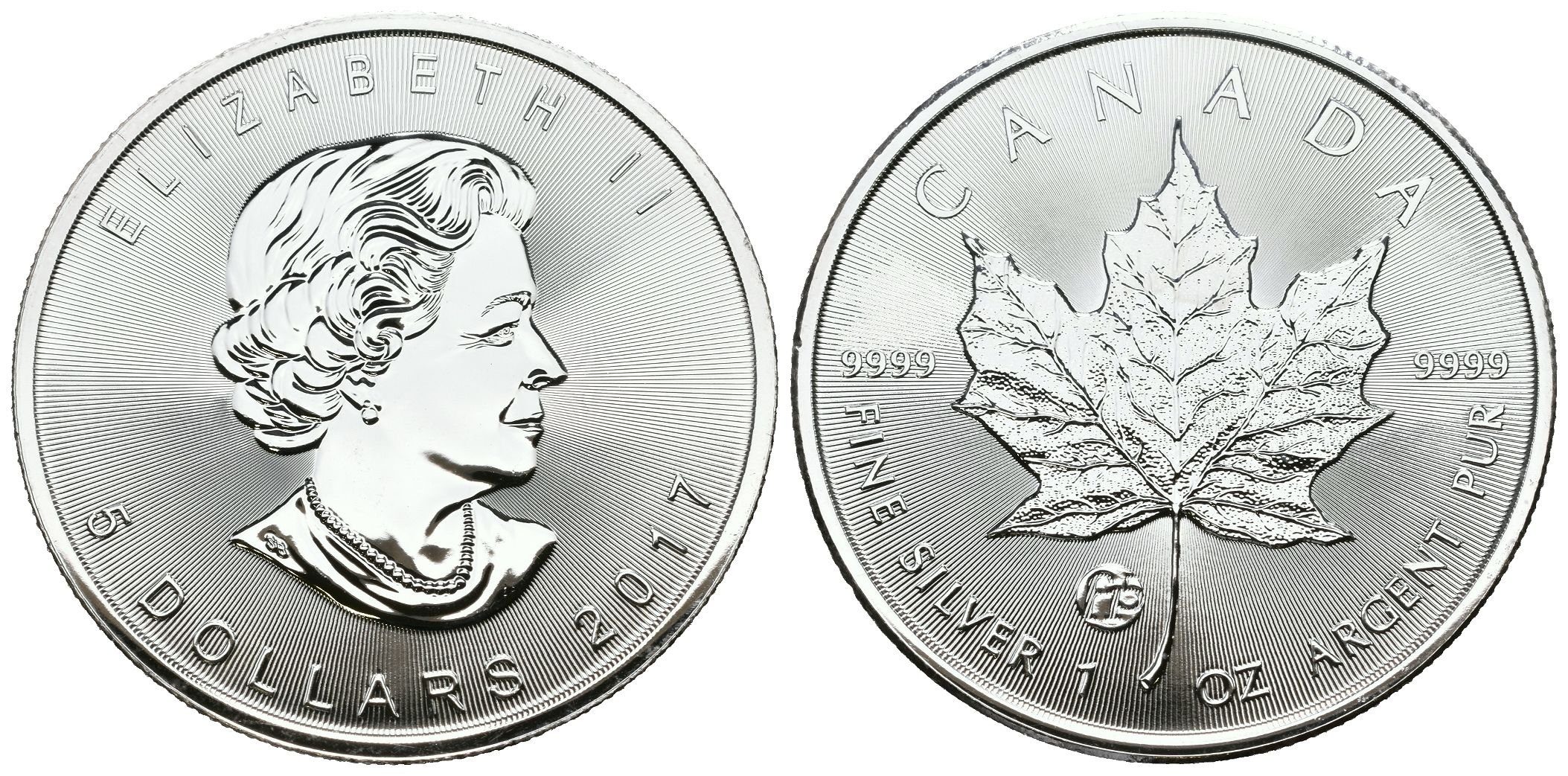 Kanada, 5 Dollars 2017 - Maple Leaf
