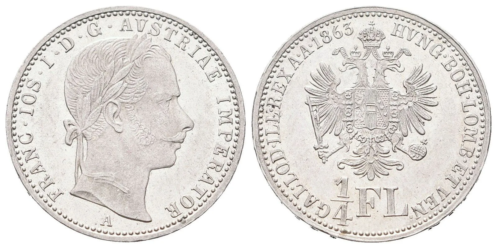 Rakouská a spolková měna, 1857 - 1892 — 1