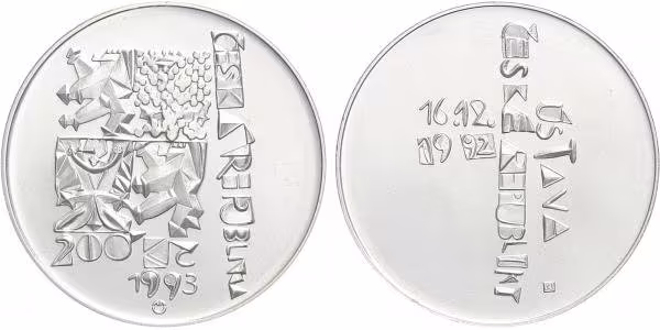 200 Kč 1993 - Ústava České republiky