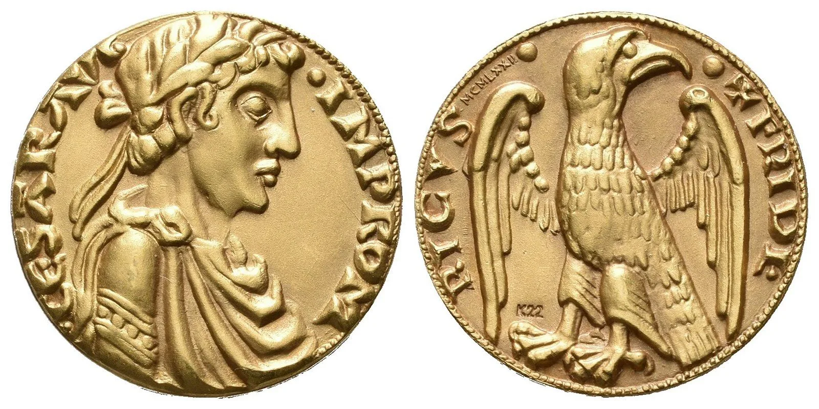 Itálie - Sicílie, Frederico II., 1197 - 1250 — 1