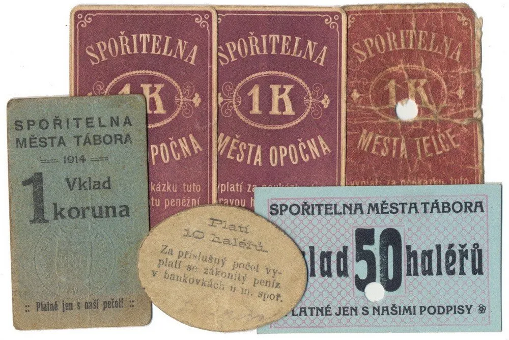 Nouzovky české od roku 1914 — 1