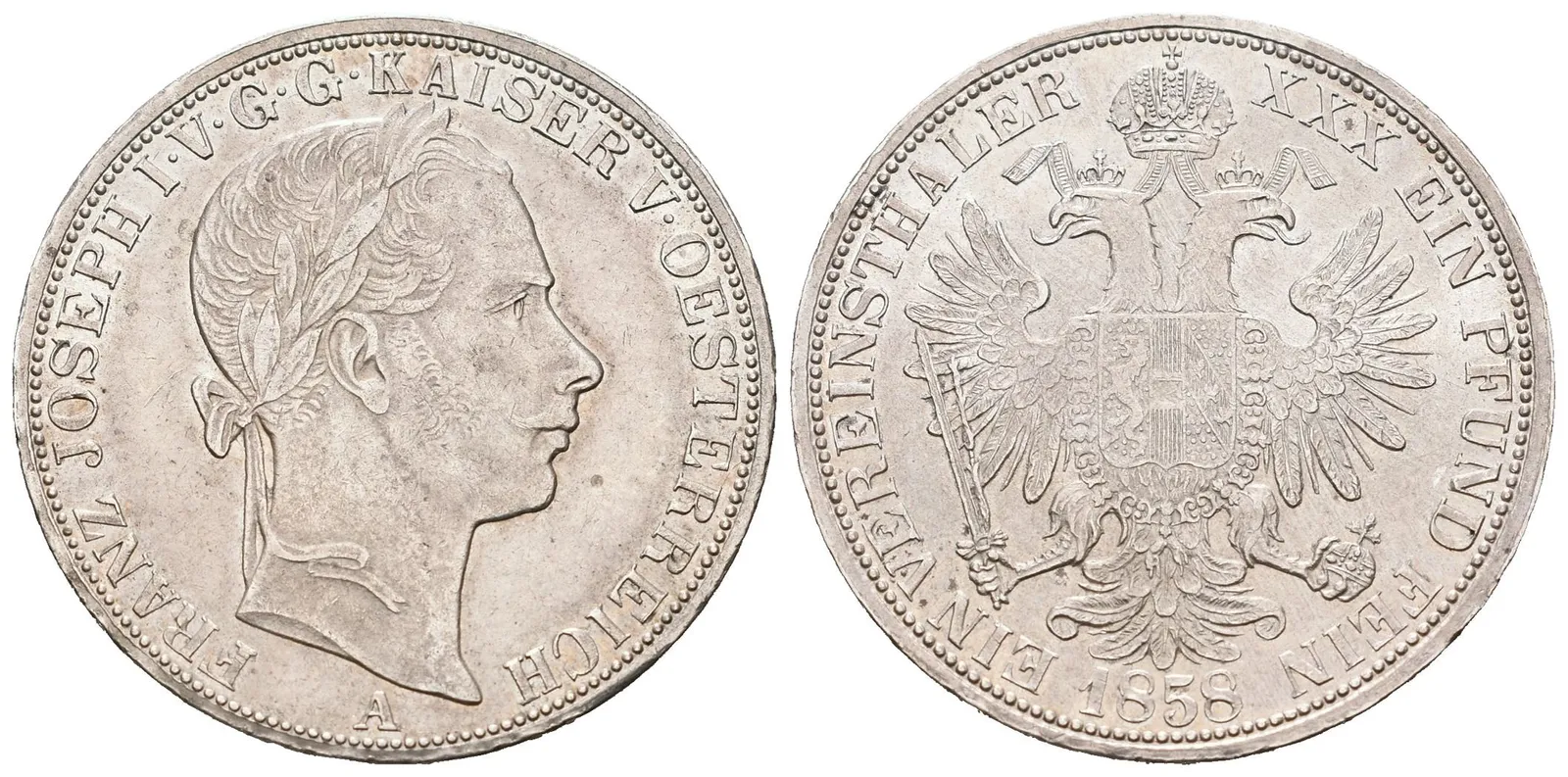 Tolar spolkový 1858 A