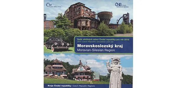 Ročníková sada mincí 2012 - Moravskoslezský kraj