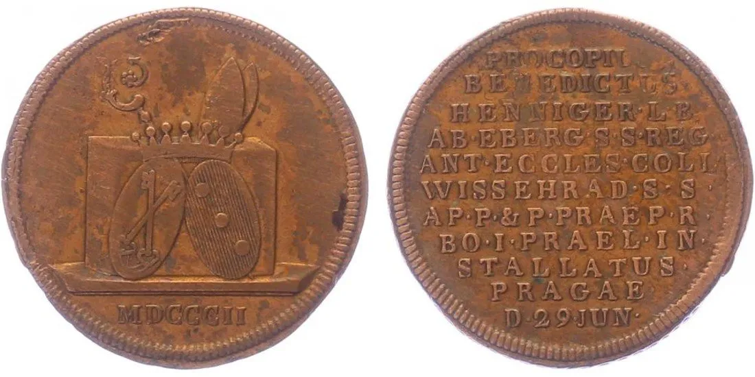 Praha - Vyšehrad, Prokop Benedikt Henniger von Eberg, 1801 - 1809 — 1