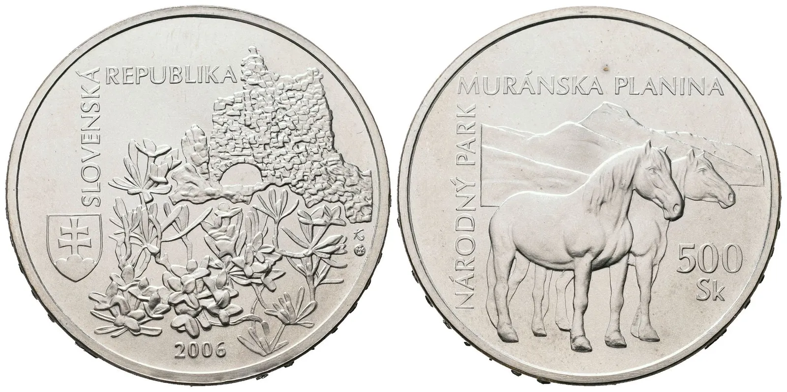 500 Sk 2006 - Národní park Muránska planina, běžná kvalita