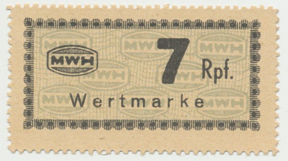 Holleischen (Holýšov) - MWH, 7 Reichspfennige b.d., Grab.Ho7