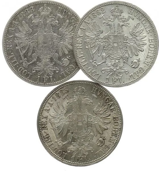 Rakouská a spolková měna, 1857 - 1892 — 1