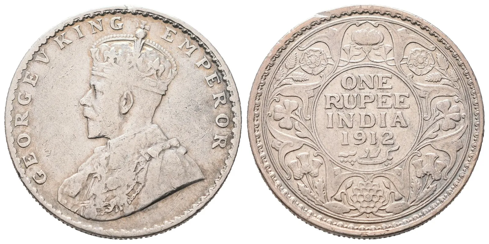 Indie, Rupie 1912