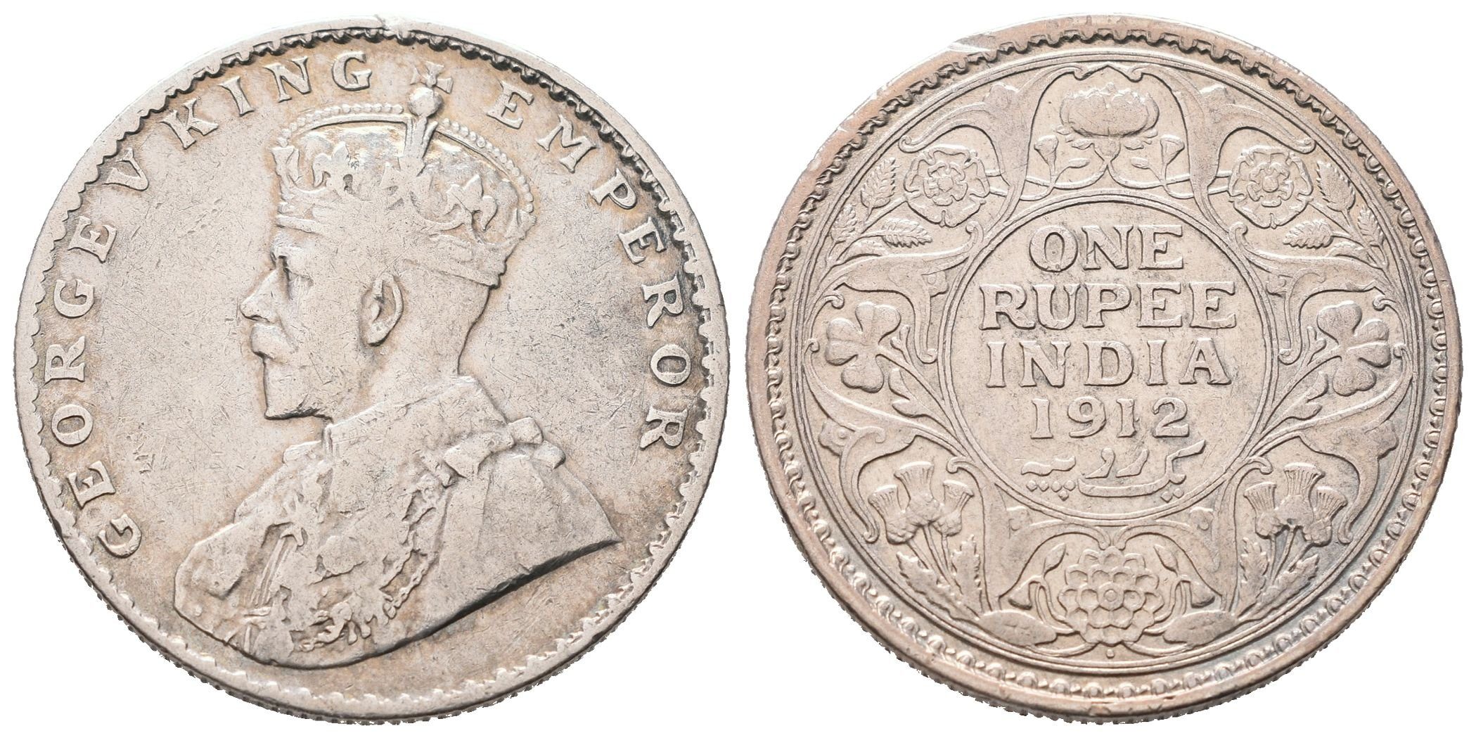 Indie, Rupie 1912