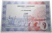 AR Medaile b.l. (2012) - J. A. Komenský - 420. výročí narození - fotografie 2