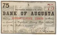 USA - Georgia, 75 Cent 1863