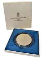 Panama, 20 Balboas 1971 - 150. výročí nezávislosti střední Ameriky - fotografie 3