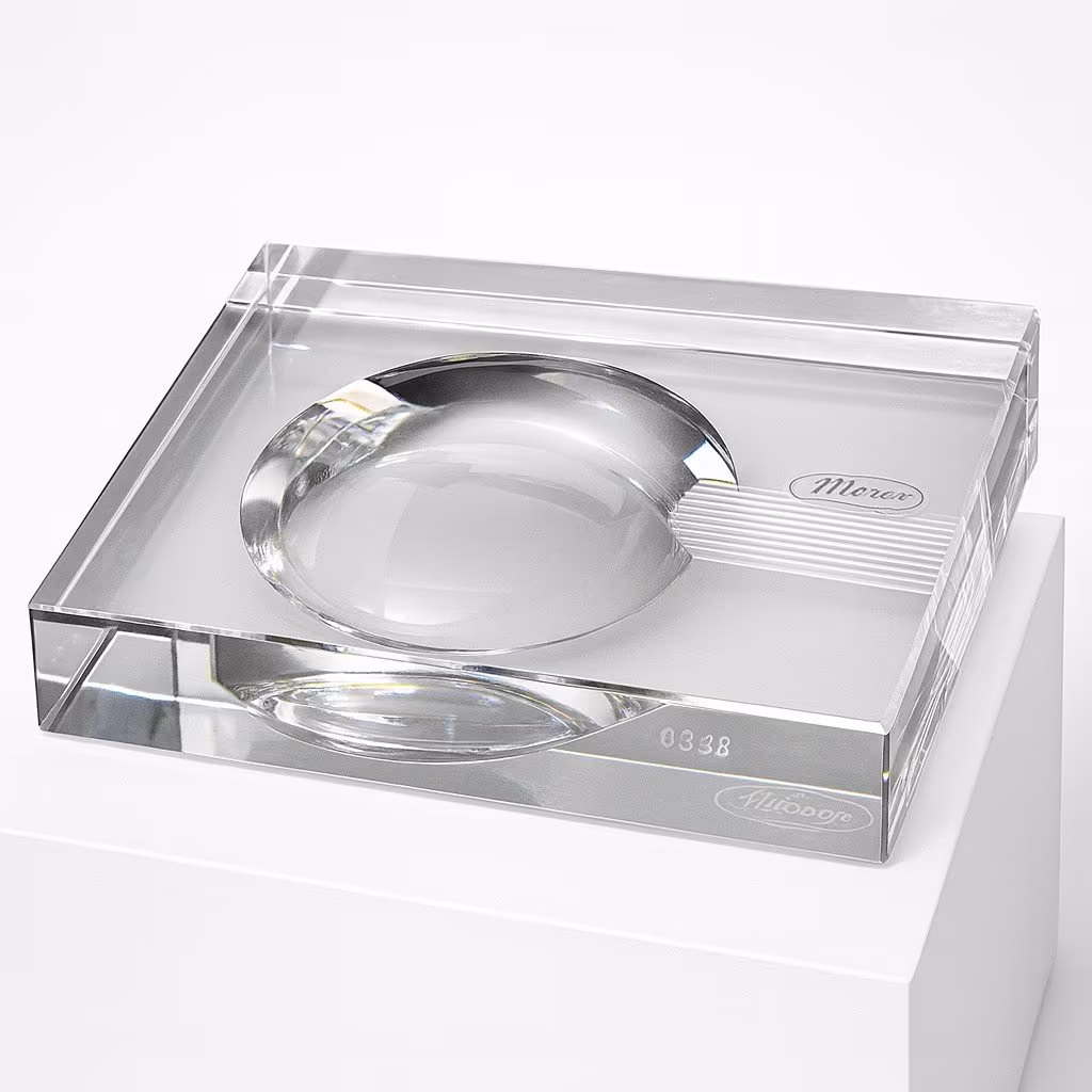 Moser Crystal Cigar Ashtray