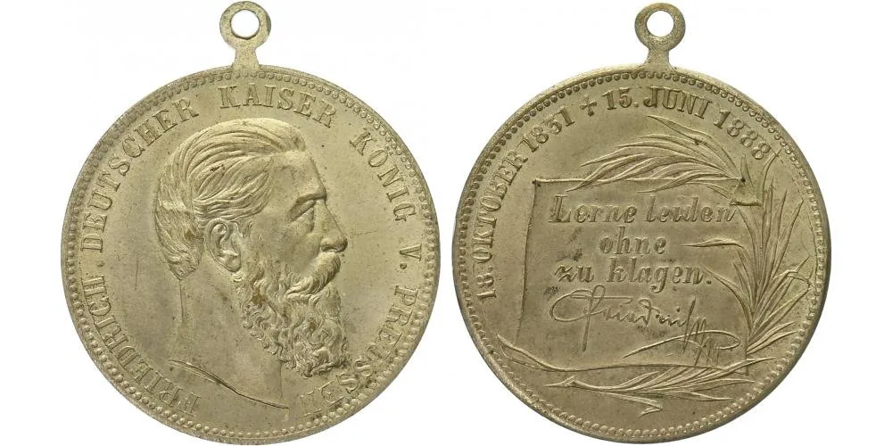 Německo - Prusko, Friedrich III., 1888 — 1