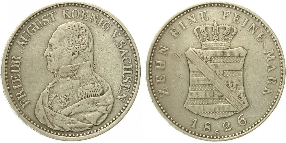 Sasko, Friedrich August III./I., 1763 - 1827 — 1