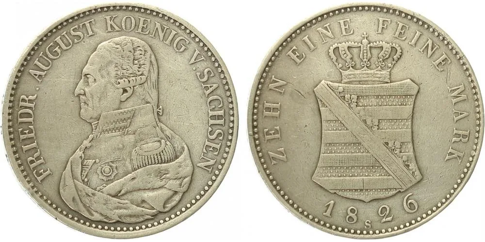 Sasko, Friedrich August III./I., 1763 - 1827 — 1